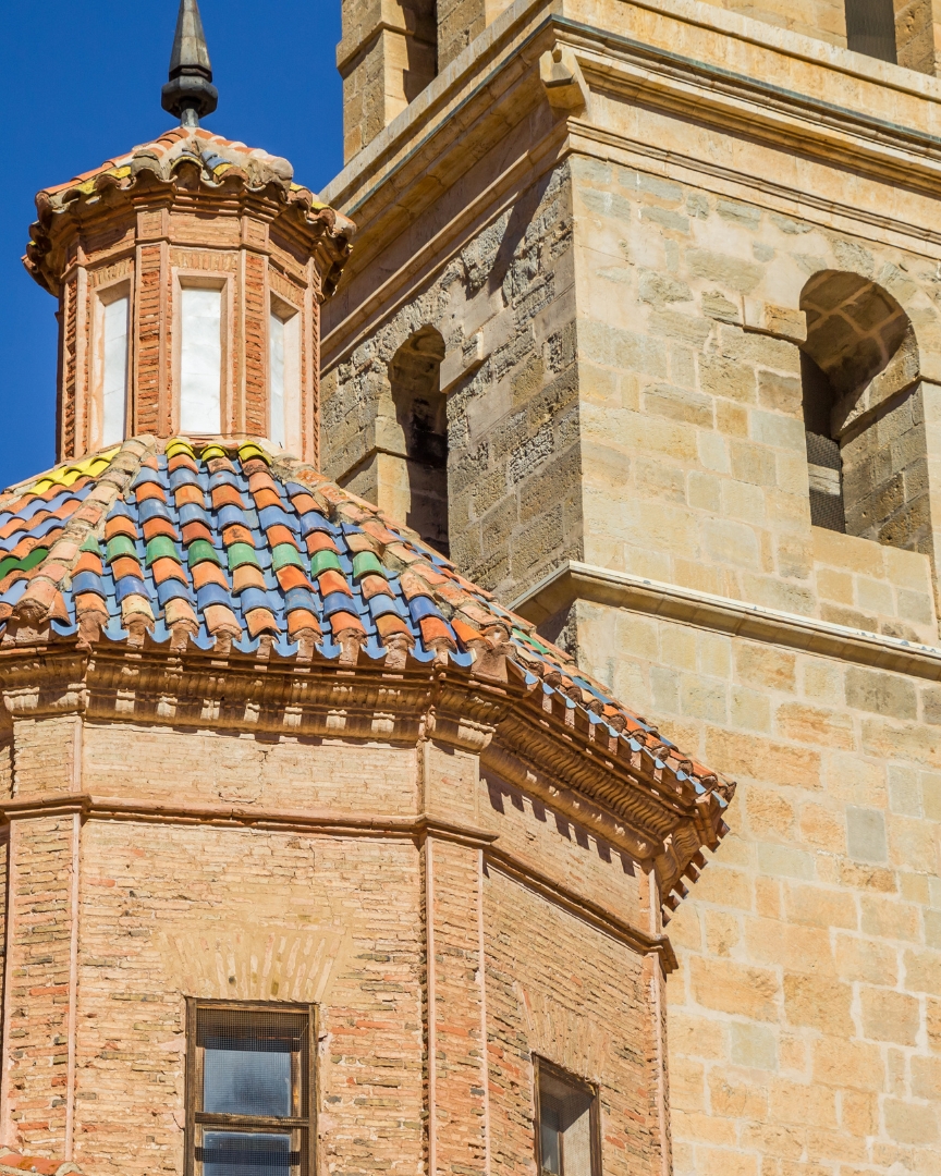 Catedral del savador en albarracin Teruel