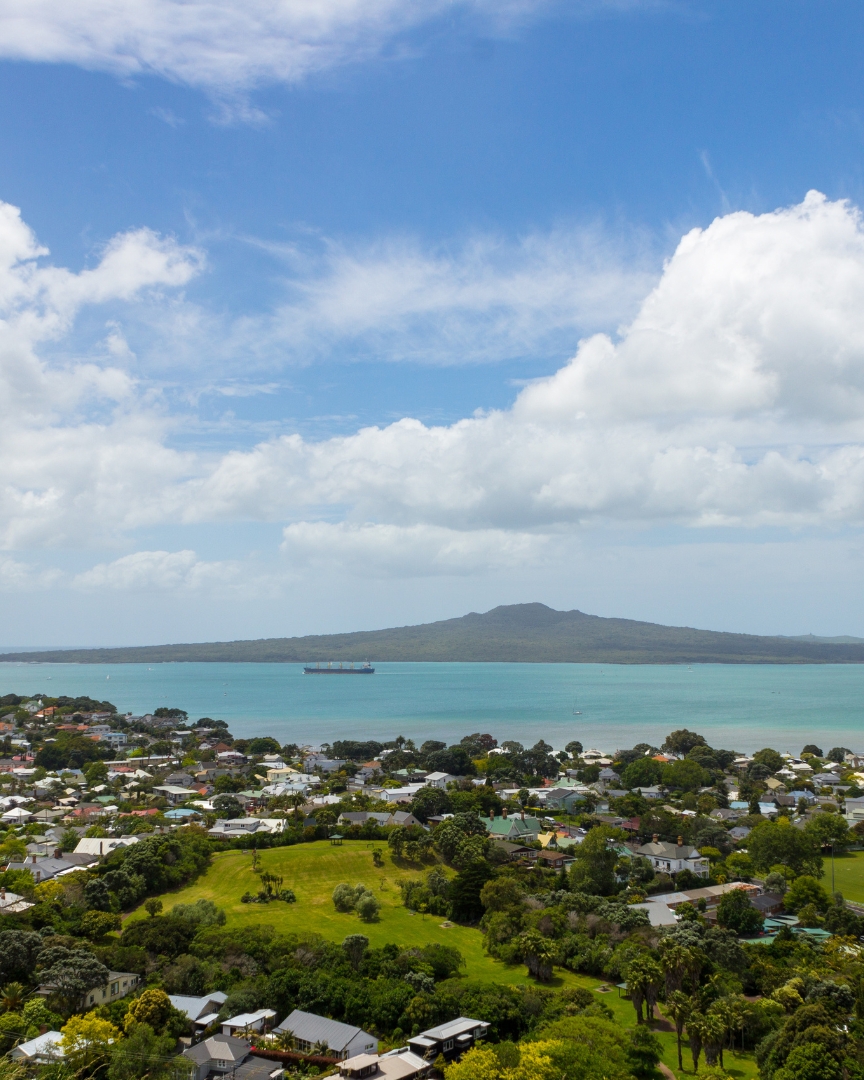 Isla Rangitoto en Auckland